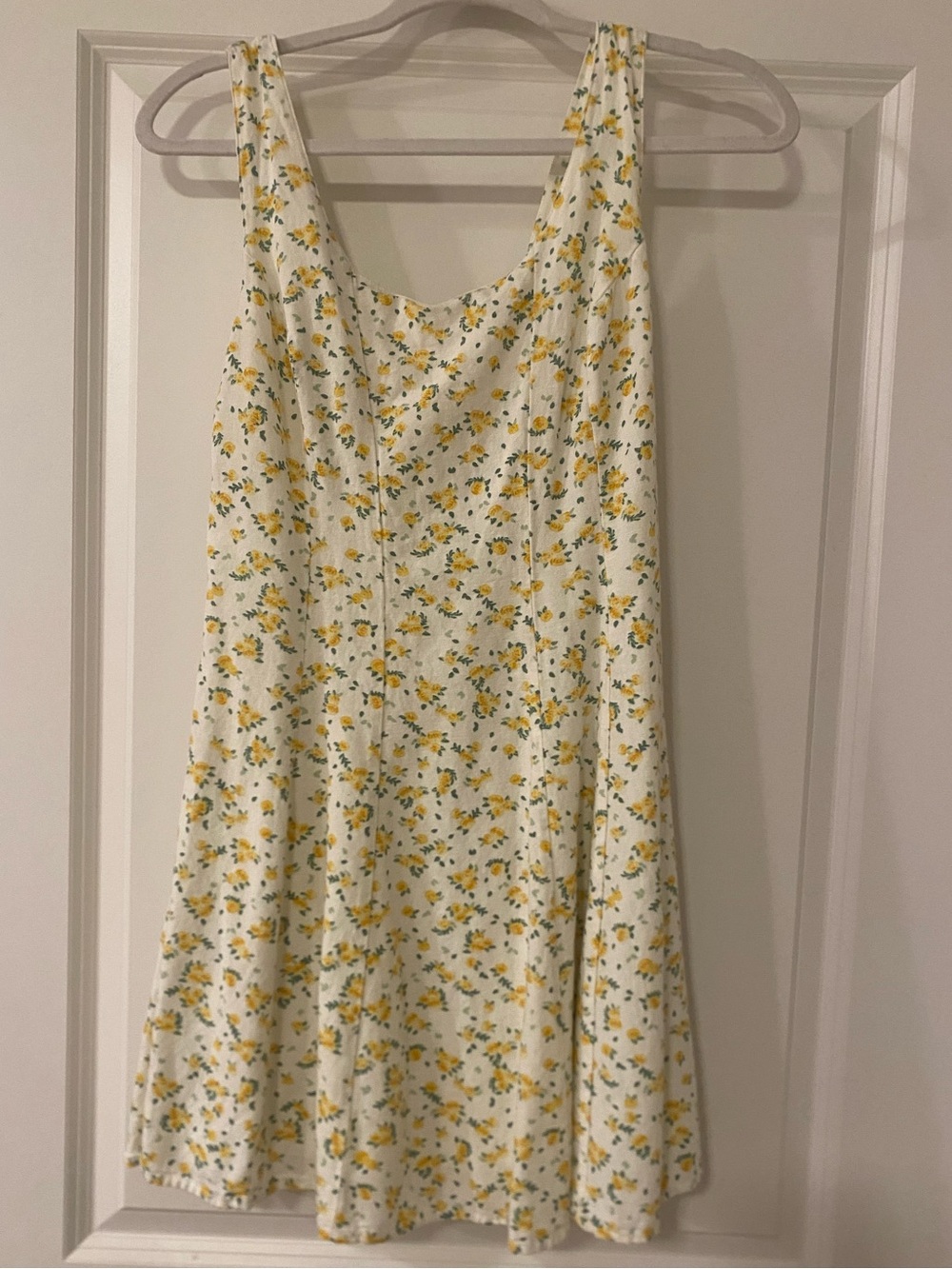 Japra Yellow Floral Dress